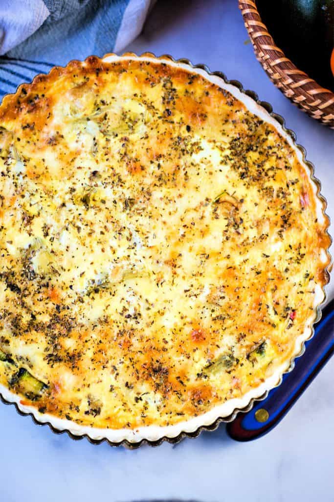 California Quiche: Vegetable Quiche with Zucchini - Life, Love, and ...