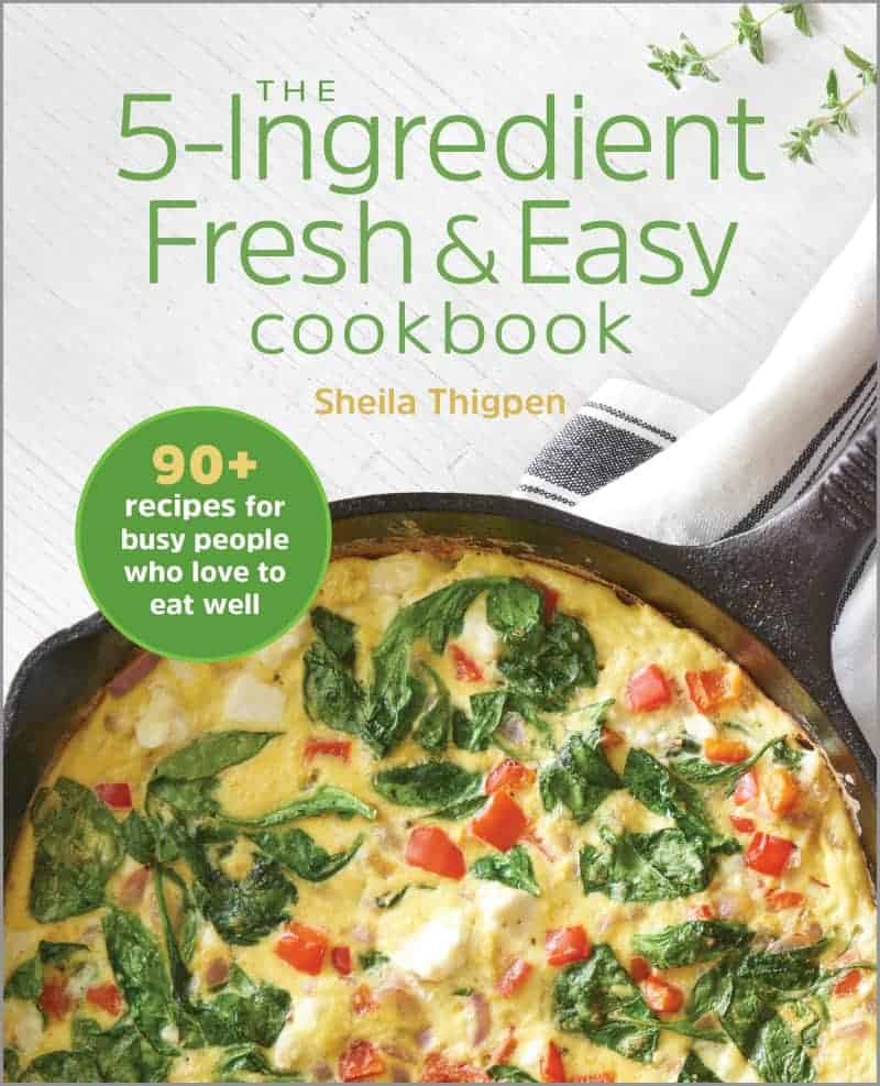 fresh and easy cookbook cover