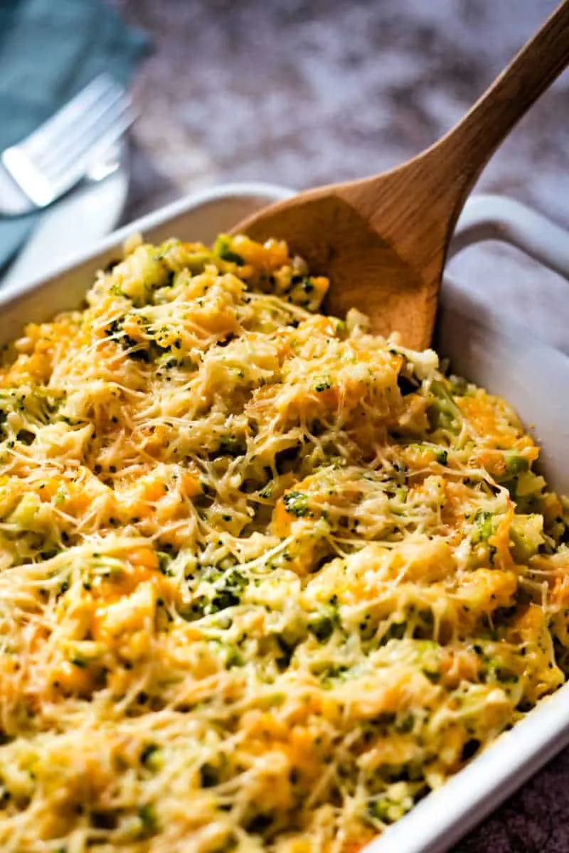 Broccoli Rice And Cheese Casserole Life Love And Good Food