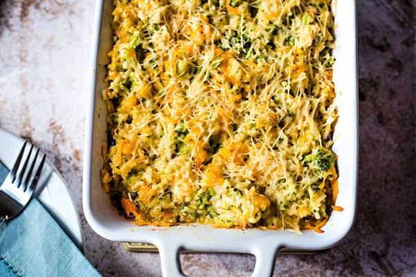 Broccoli Rice and Cheese Casserole | Life, Love, and Good Food