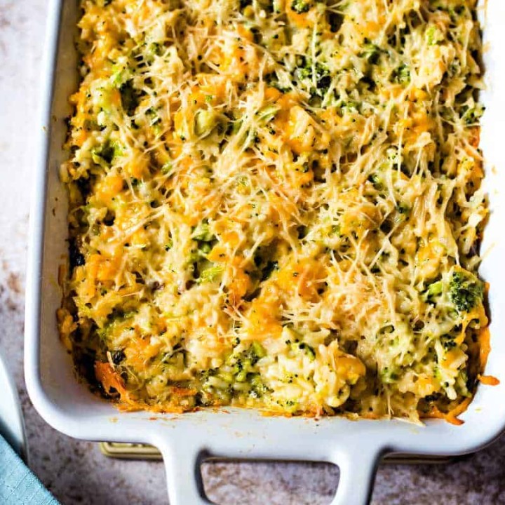 Broccoli Rice and Cheese Casserole