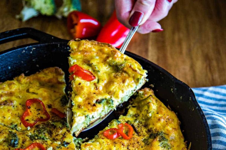 Quick and Easy Broccoli Frittata