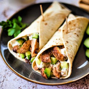 Chicken Shawarma Wraps