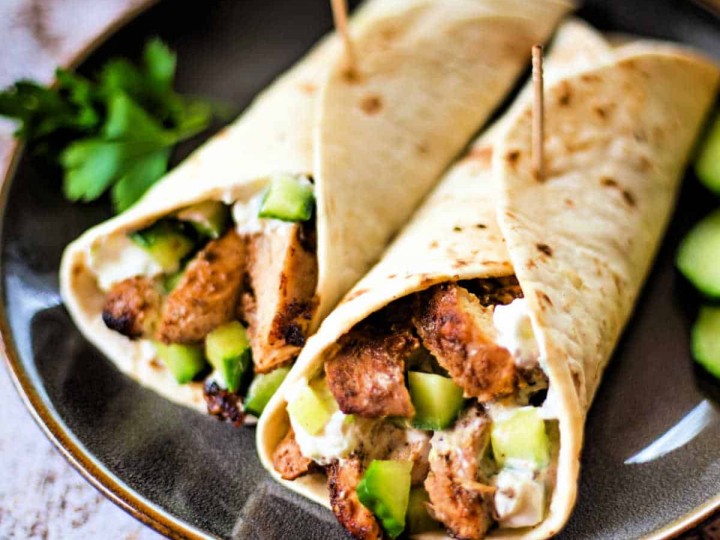 Chicken Shawarma Wraps