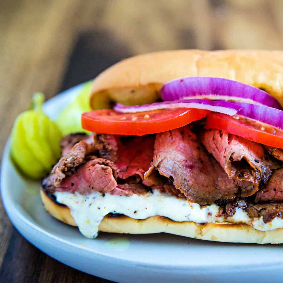 Sloppied Flank Steak Sandwiches Recipe