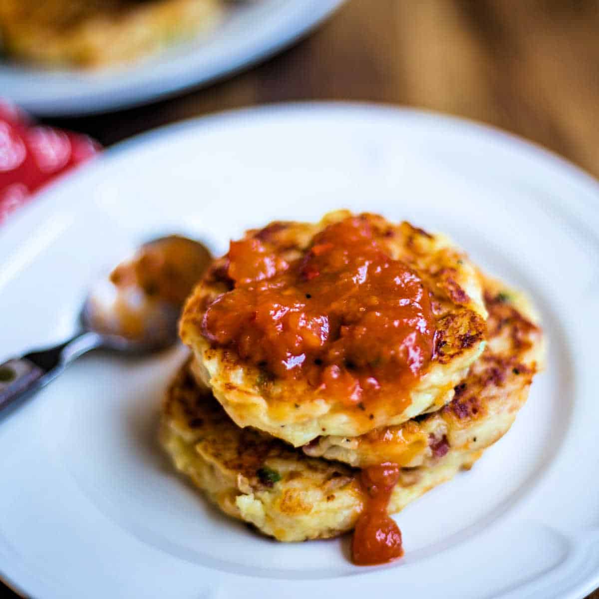 Tex-Mex Inspired Mashed Potato Cakes - Life, Love, and Good Food