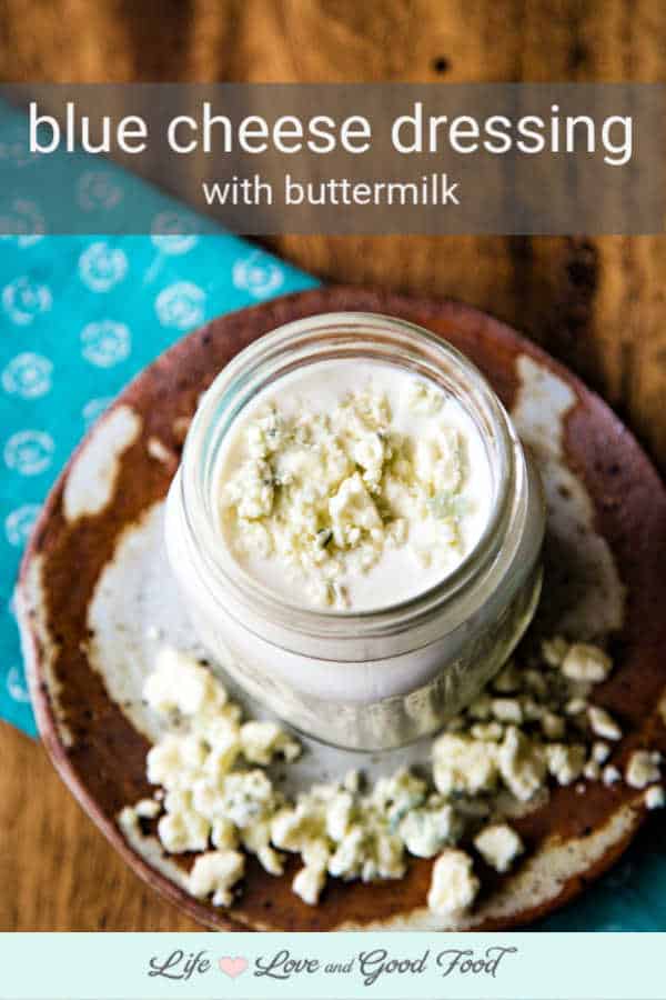how to make homemade blue cheese dressing