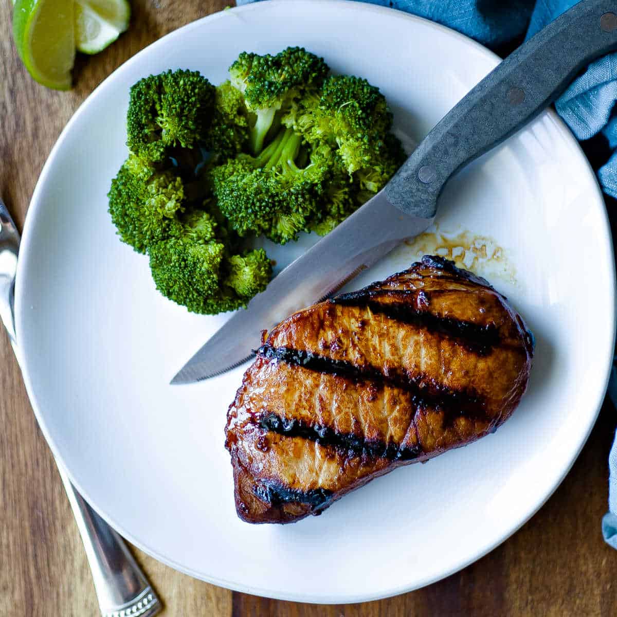 EASY Grilled Pork Chop Marinade