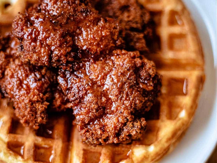 chicken and waffles