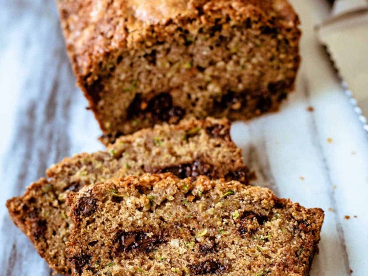 CHOCOLATE CHIP ZUCCHINI BREAD