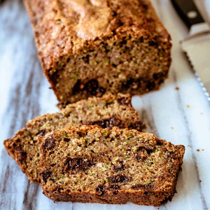 CHOCOLATE CHIP ZUCCHINI BREAD
