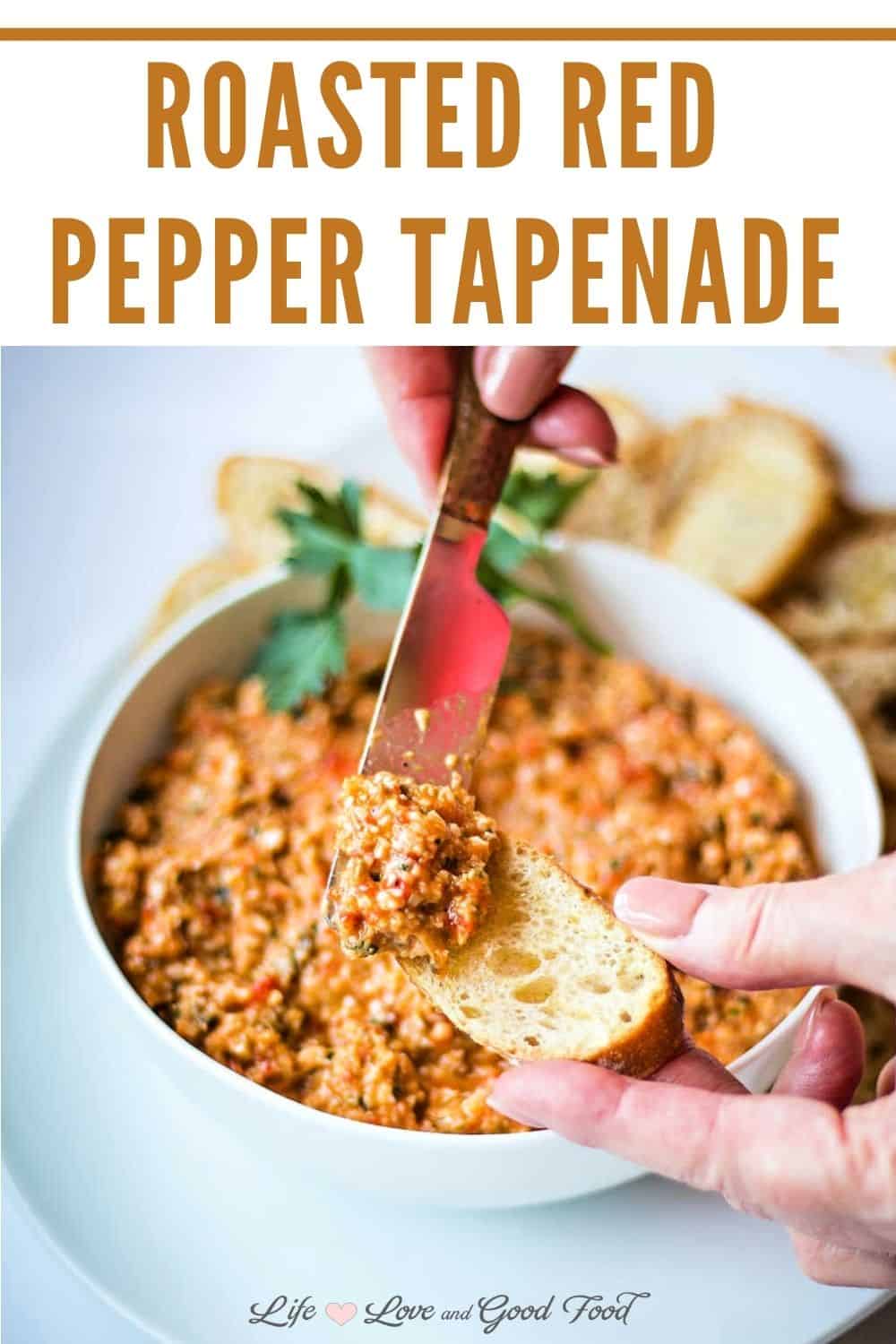 Roasted Red Pepper and Artichoke Tapenade Life, Love, and Good Food