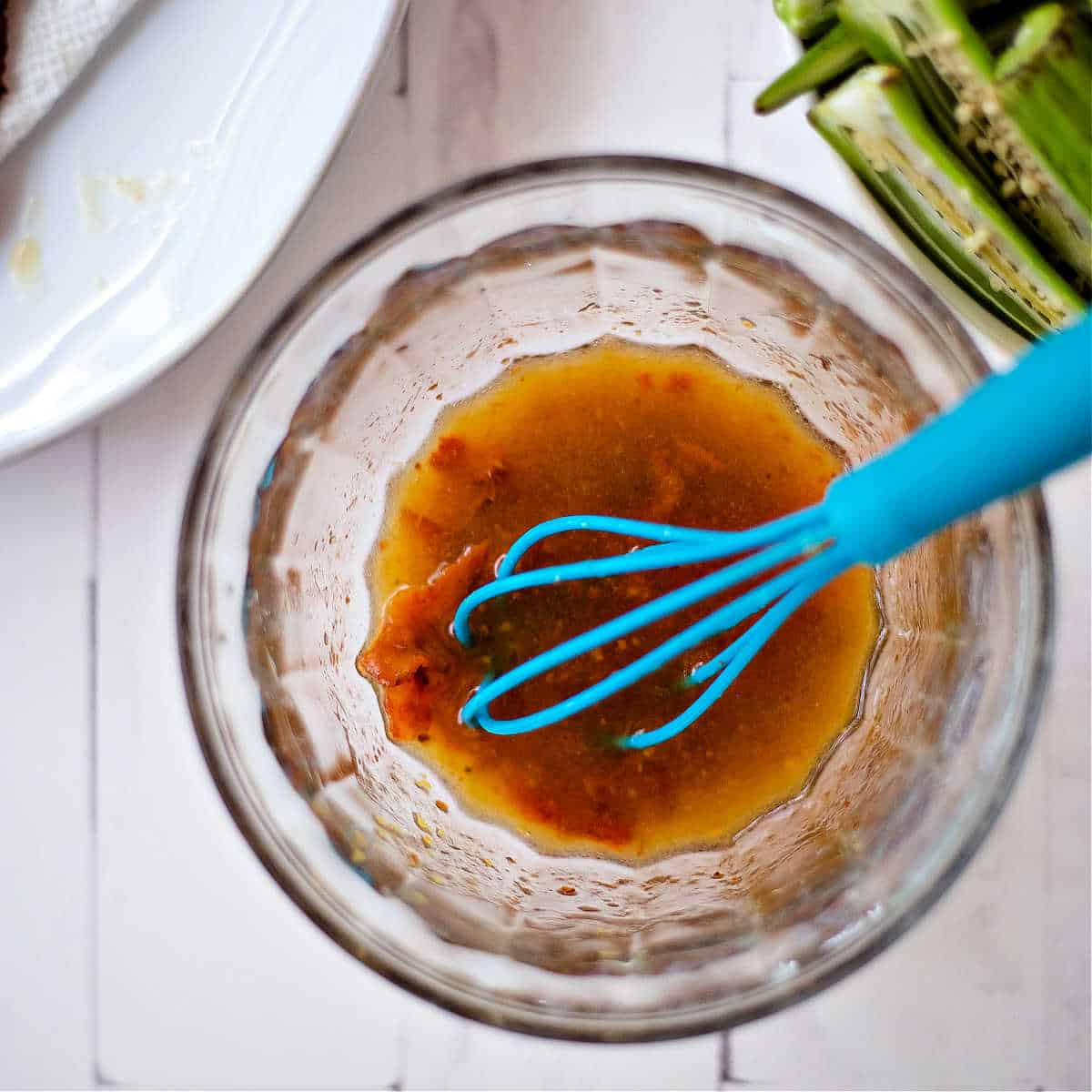 Roasted Okra with Warm Bacon Vinaigrette Life, Love, and Good Food