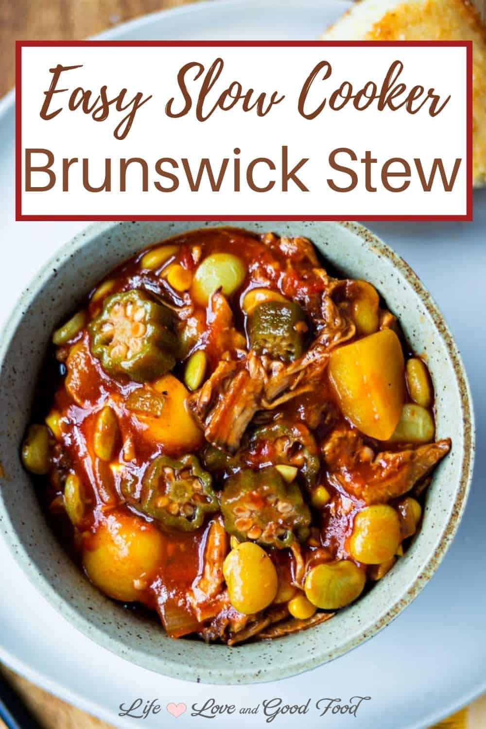 Easy Slow Cooker Brunswick Stew | Life, Love, and Good Food