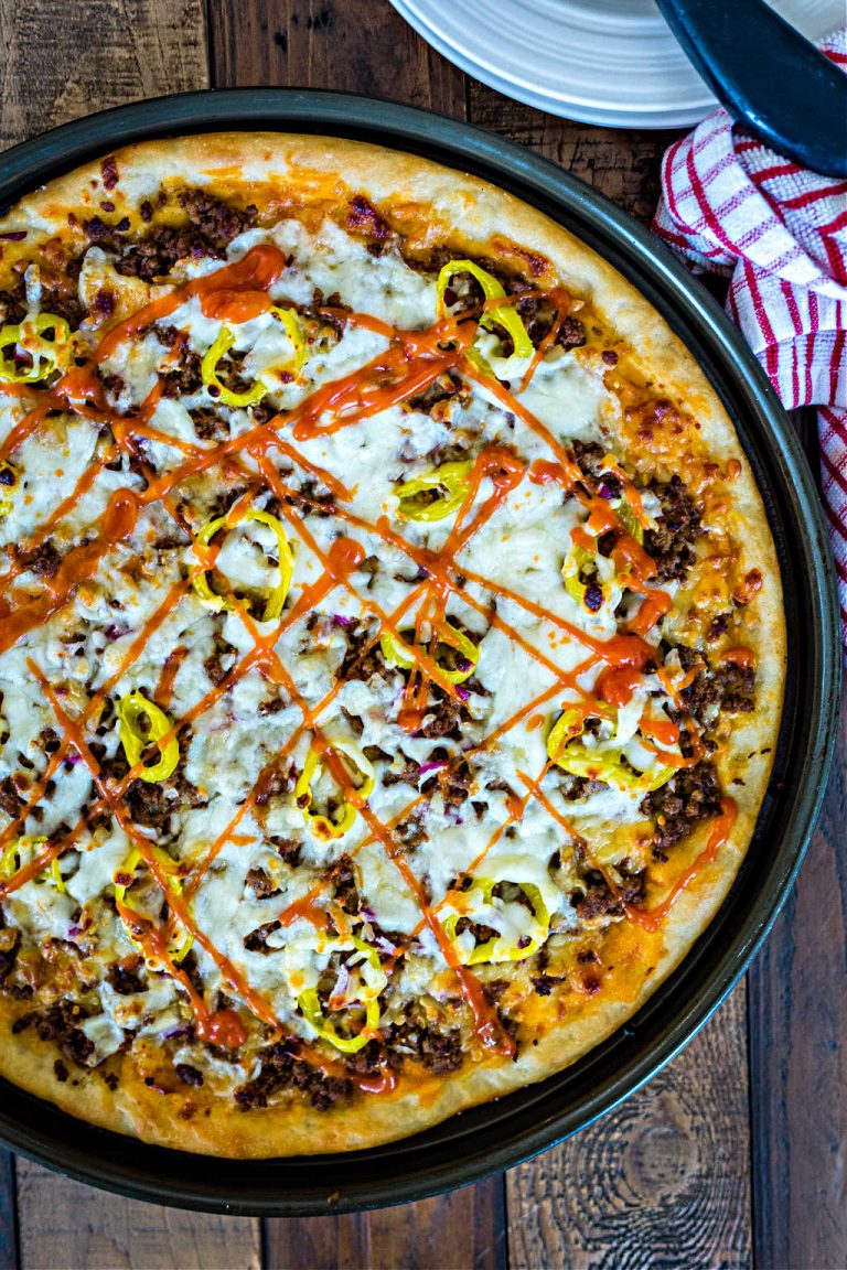 Cheeseburger Pizza Life, Love, and Good Food