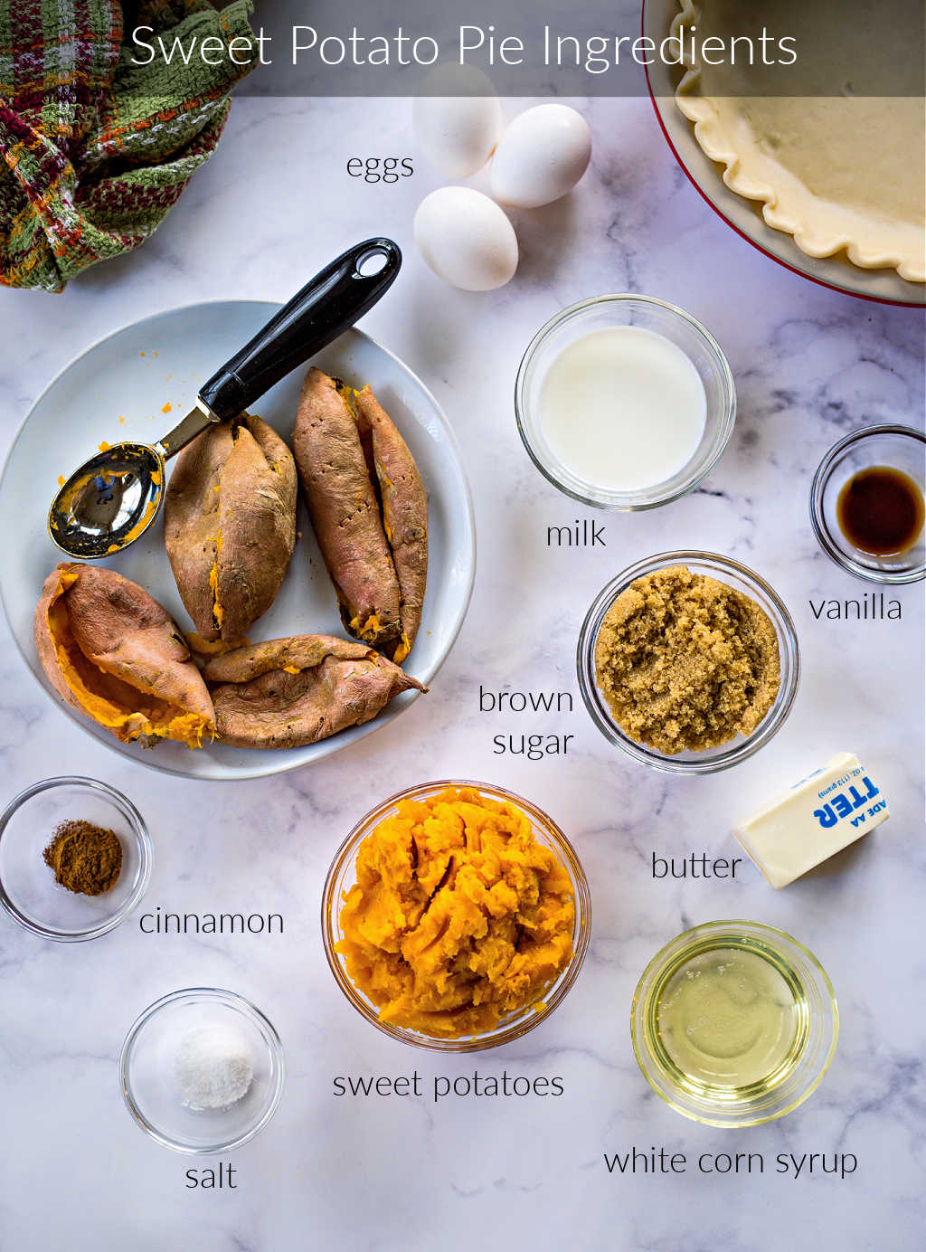 sweet potato pie ingredients