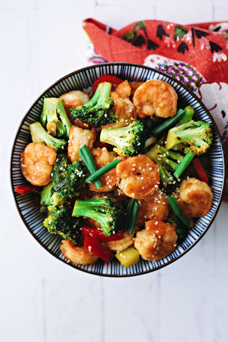 Chinese Shrimp And Broccoli