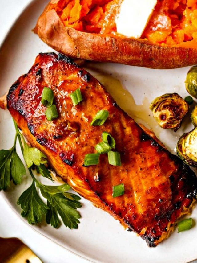 Grilled Salmon Story