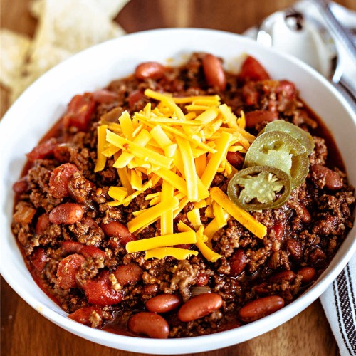 Easy Ground Beef Chili - Life, Love, and Good Food