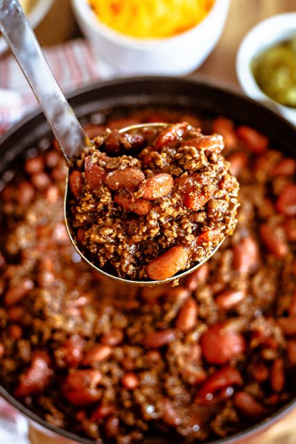 Easy Ground Beef Chili - Life, Love, and Good Food