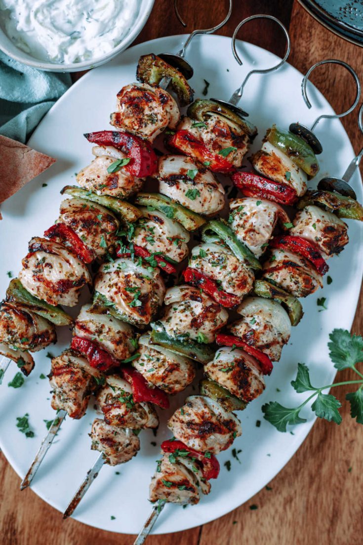 Greek Chicken Kabobs