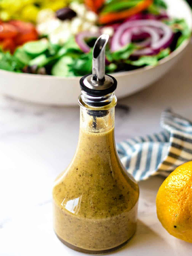 Homemade Greek Salad Dressing