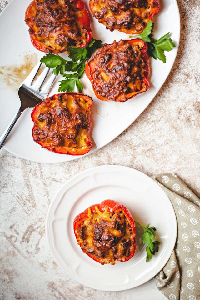 Keto Stuffed Peppers - Life, Love, and Good Food