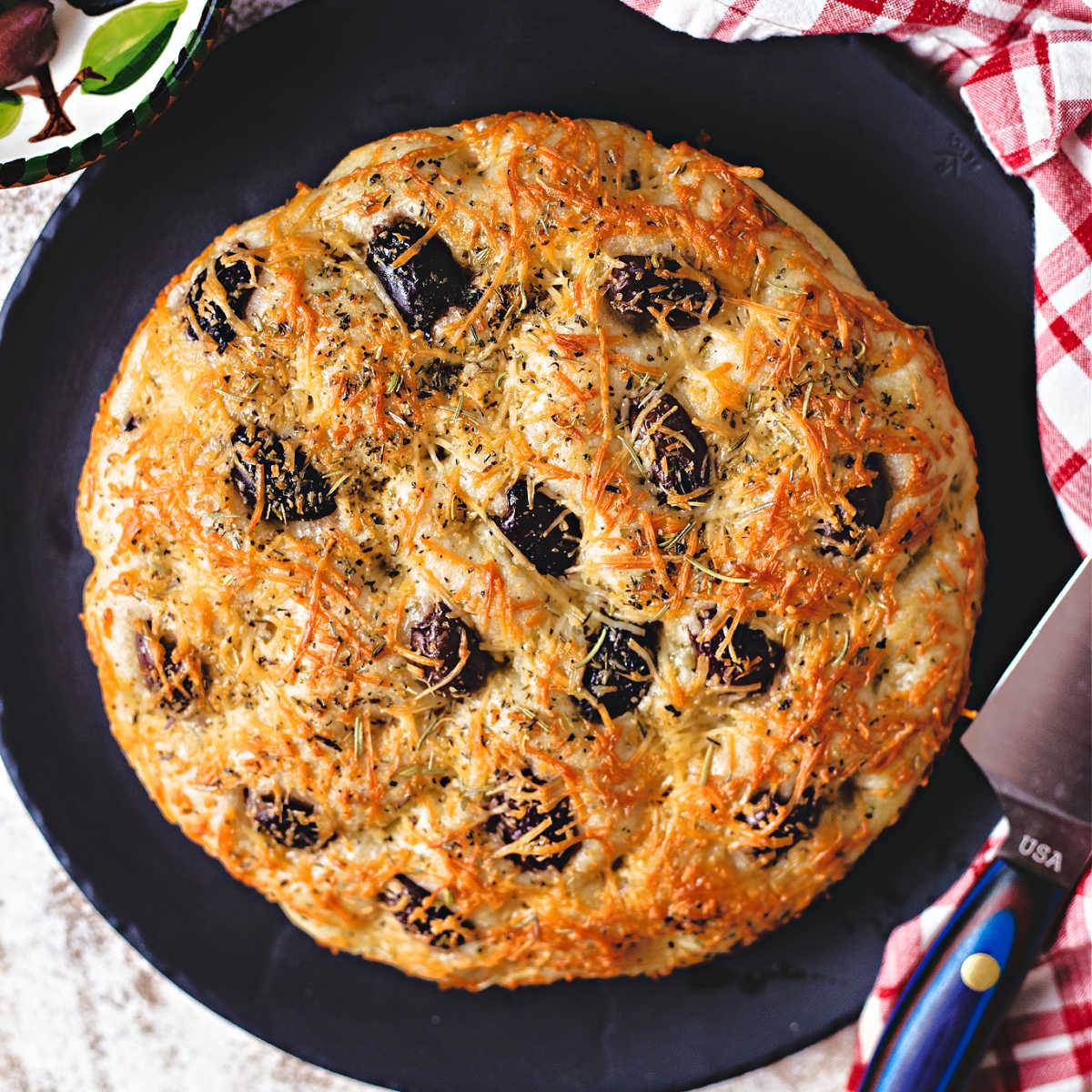 Easy Greek Olive Focaccia | Life, Love, and Good Food