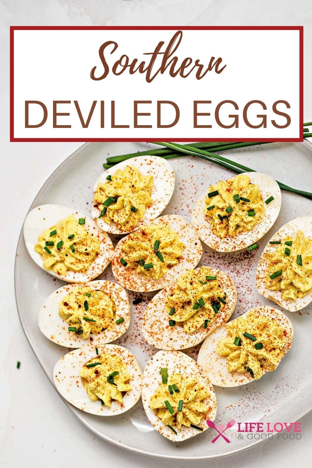 Southern Deviled Eggs - Life, Love, and Good Food