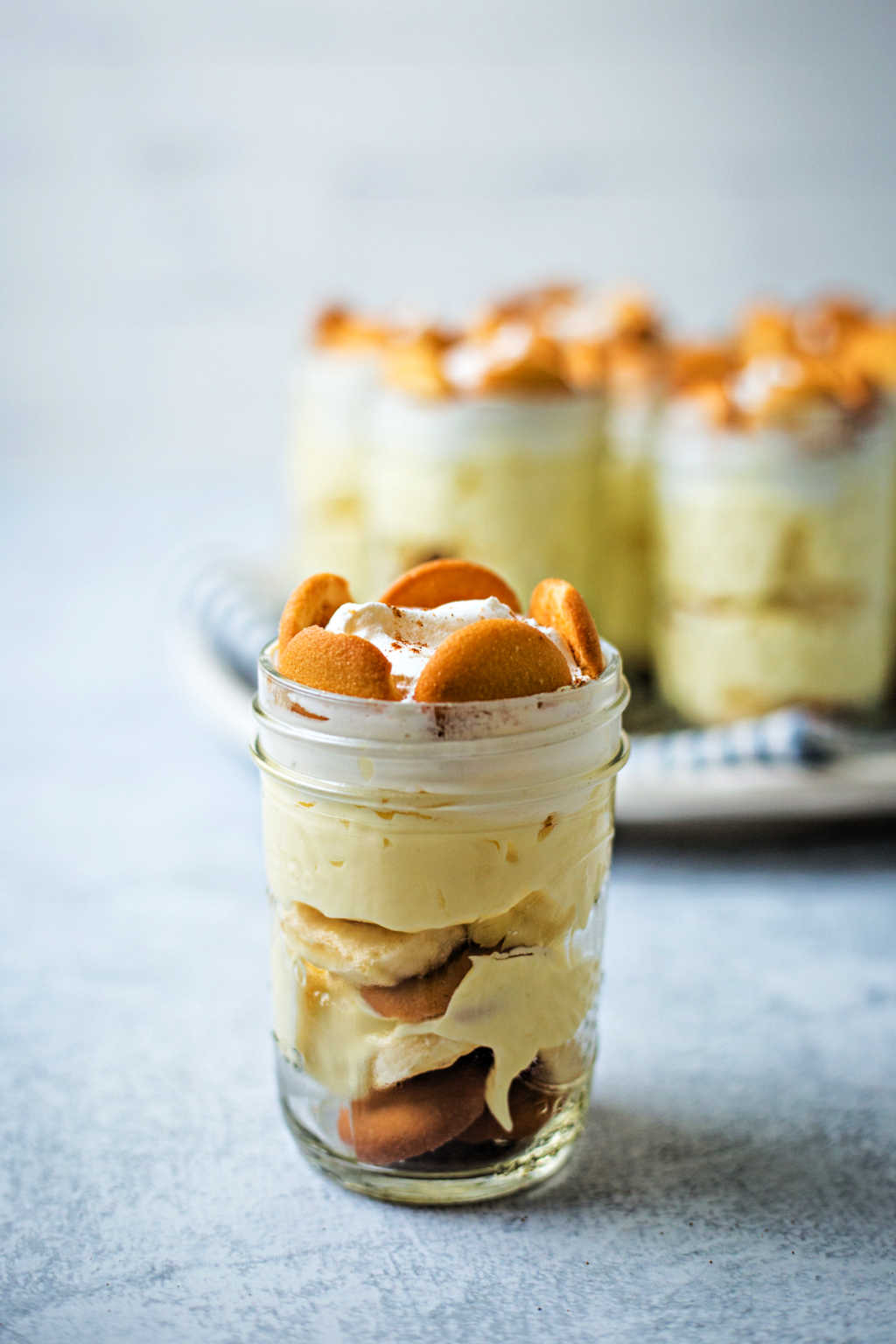 No Bake Banana Pudding Dessert Jars Life Love And Good Food