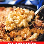 A SPOONFUL OF SMOKED MAC AND CHEESE.