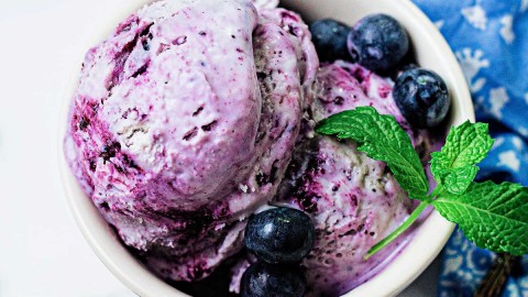 Blueberry ice outlet cream maker recipe