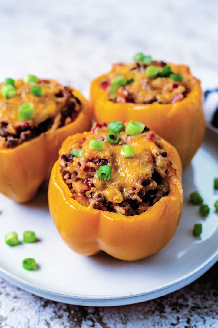 Air Fryer Stuffed Peppers Life, Love, and Good Food
