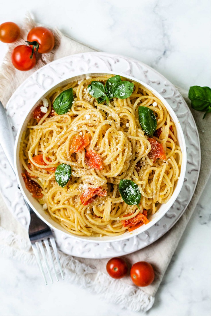 Cherry Tomato Pasta - Life, Love, and Good Food