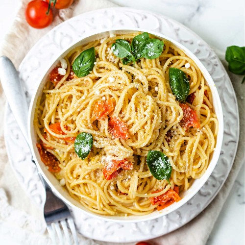 Cherry Tomato Pasta - Life, Love, and Good Food