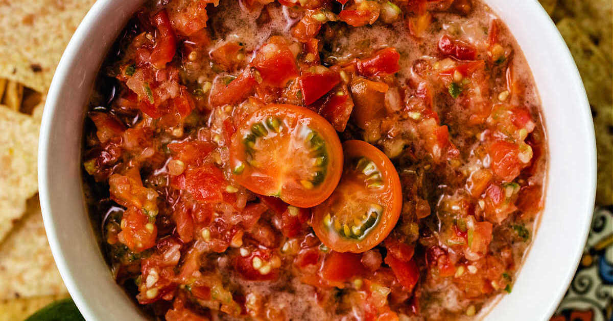 Cherry Tomato Salsa