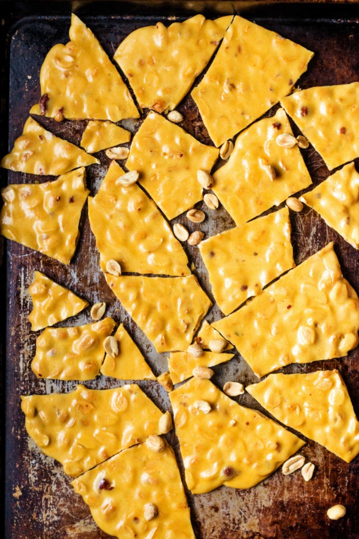Microwave Peanut Brittle - Life, Love, and Good Food