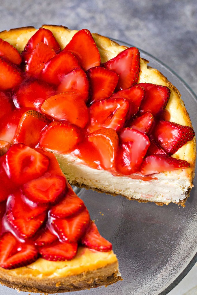 Strawberry Cheesecake - Life, Love, and Good Food