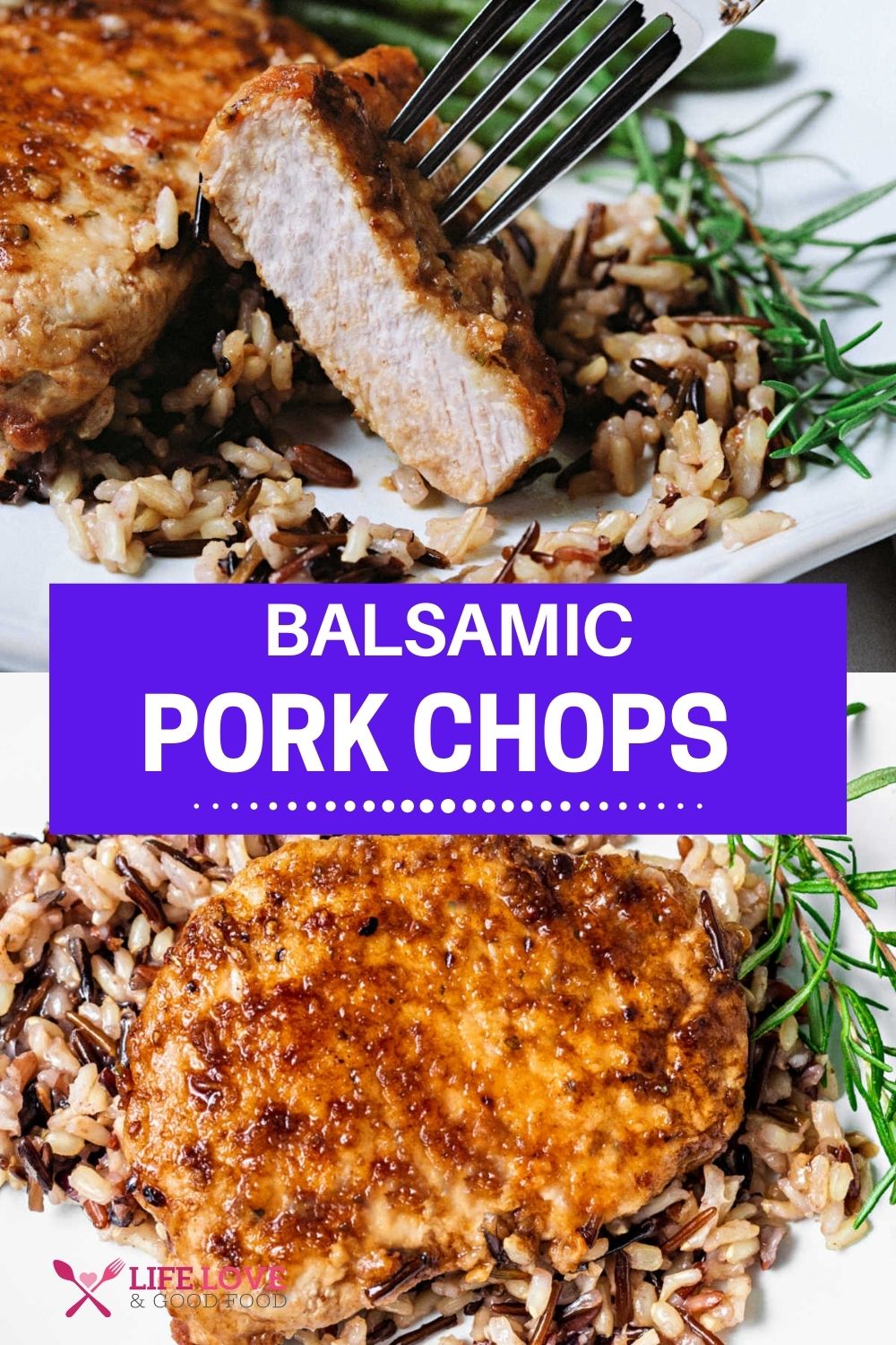 Balsamic Pork Chops - Life, Love, and Good Food
