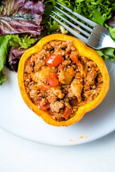 Saucy Turkey Stuffed Peppers - Life, Love, And Good Food