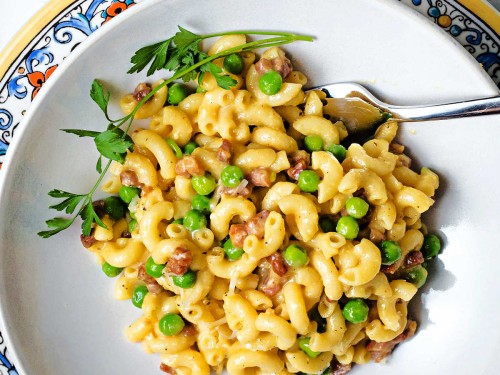 Macaroni Carbonara - Life, Love, and Good Food