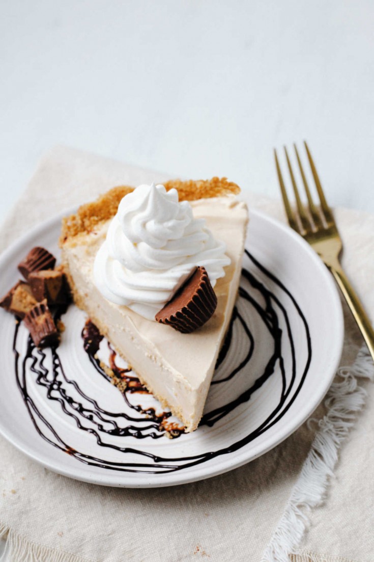 Old Fashioned Peanut Butter Pie - Life, Love, and Good Food