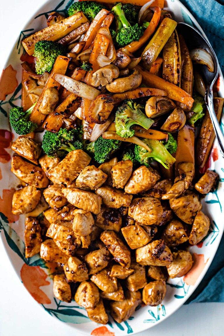 Hibachi Chicken Vegetables Life Love And Good Food   Hibachi Chicken 08 1200x1800 1 768x1152 