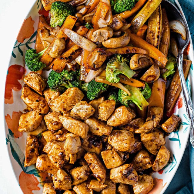 Hibachi Chicken & Vegetables - Life, Love, and Good Food