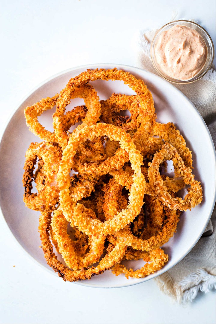 Air Fried Onion Rings - Life, Love, and Good Food