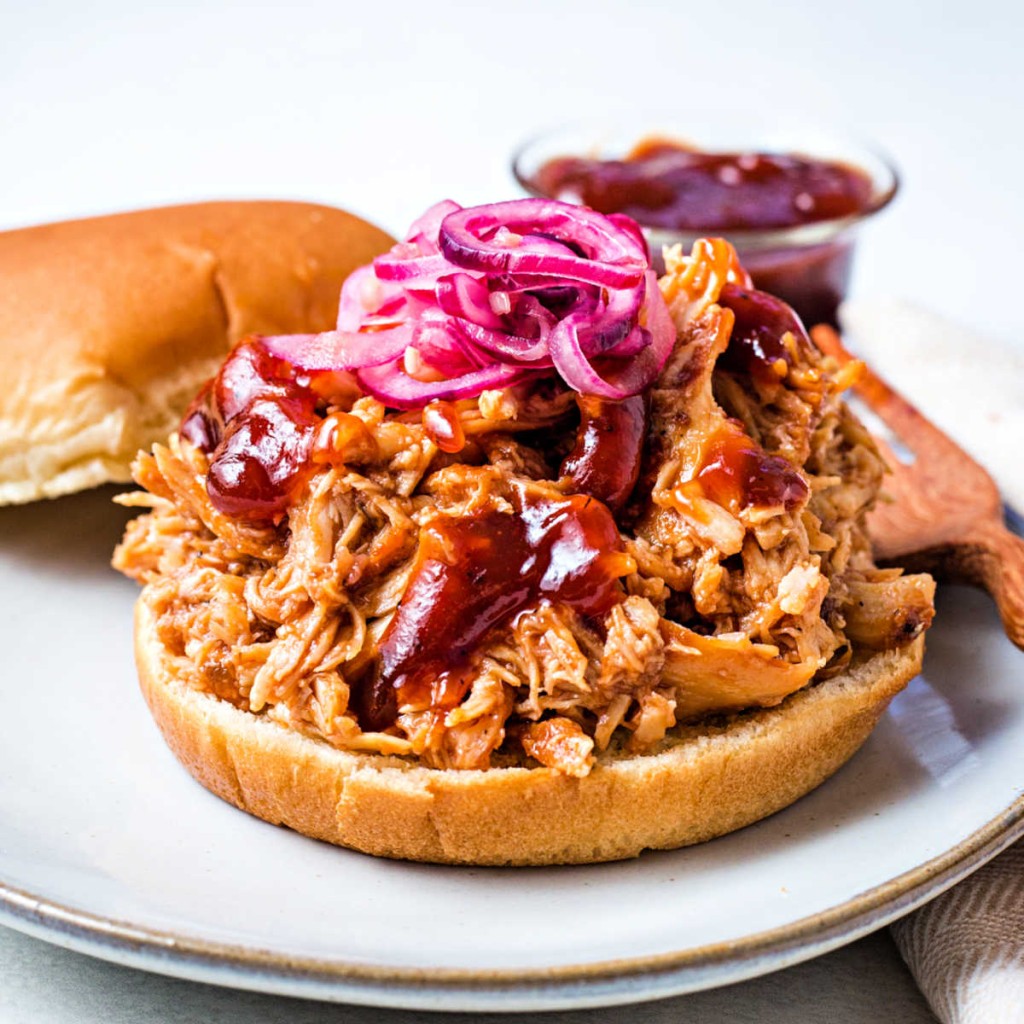 Slow Cooker Pulled Chicken Life, Love, and Good Food