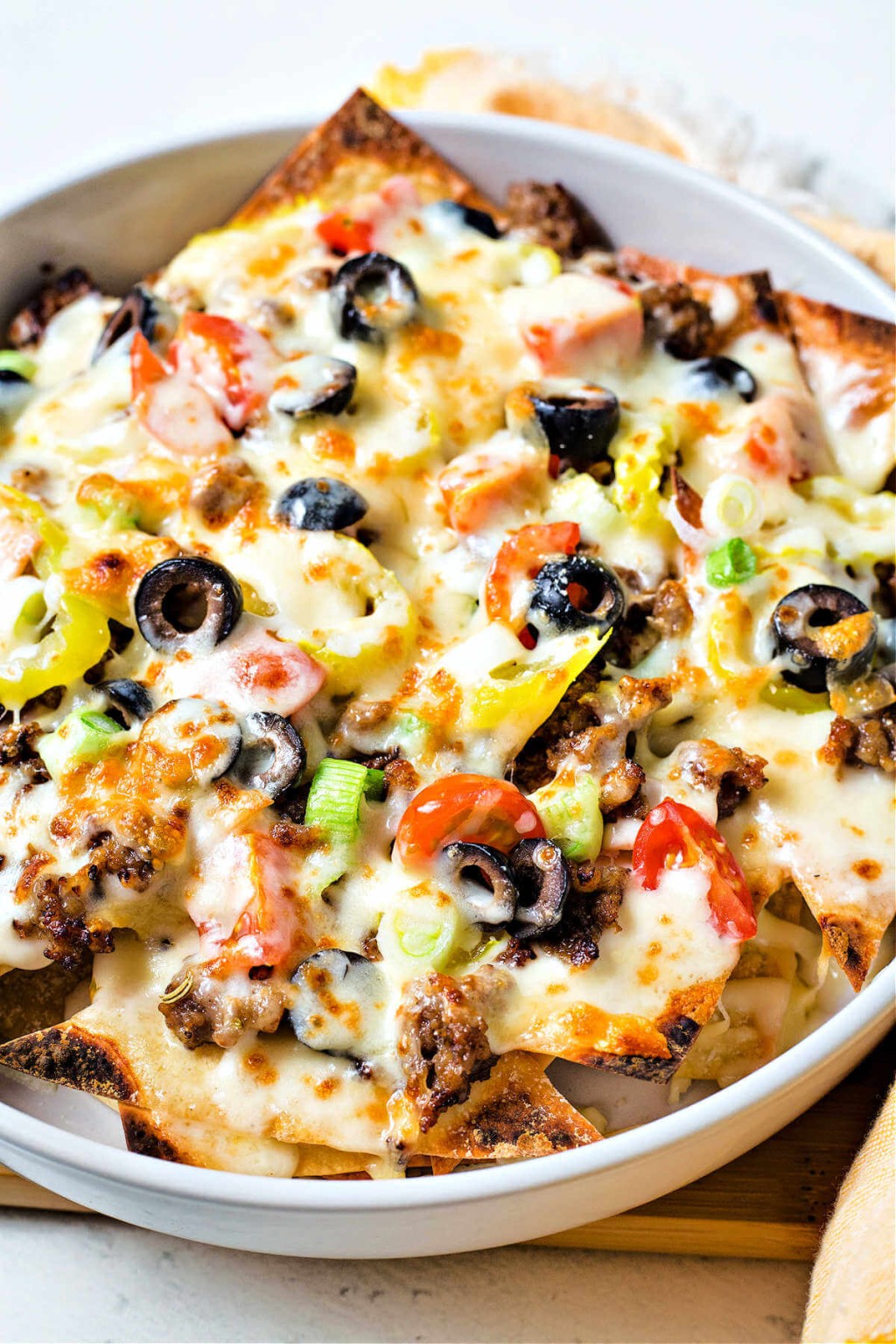 Italian Nachos Life, Love, and Good Food