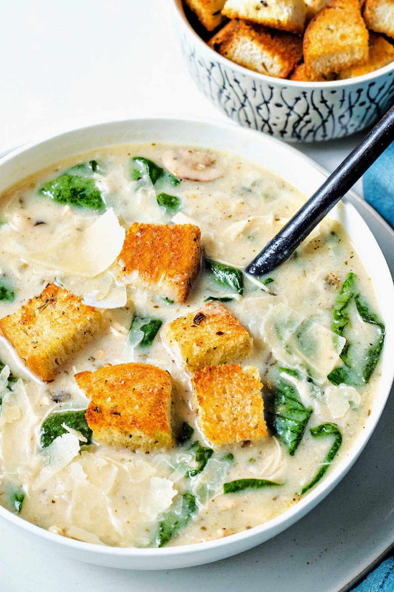 Chicken Florentine Soup - Life, Love, and Good Food