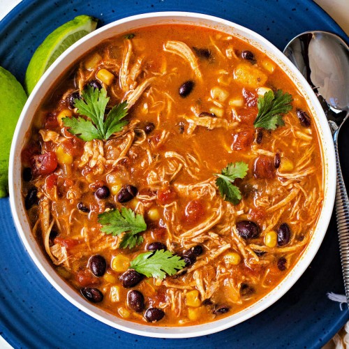 Crockpot Chicken Enchilada Soup - Life, Love, and Good Food