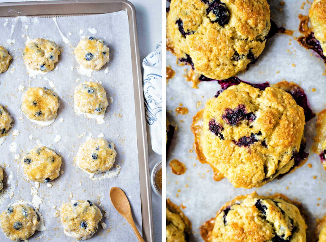 No Fuss Blueberry Scones - Life, Love, and Good Food